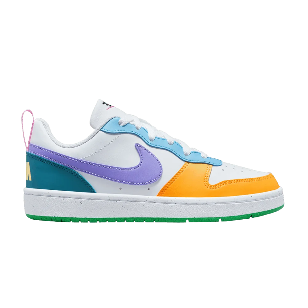 Кроссовки Nike Court Borough Low Recraft GS 'Multi-Color'