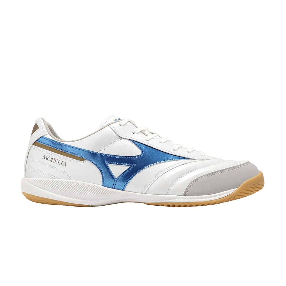 Кроссовки Mizuno Morelia Sala Pro IN 'White Laser Blue Gold'
