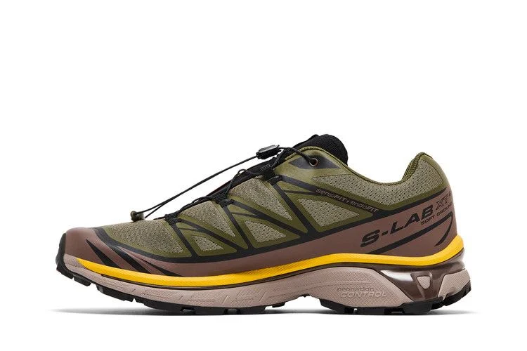 Кроссовки Salomon XT-6 'Olive Night Sulphur'
