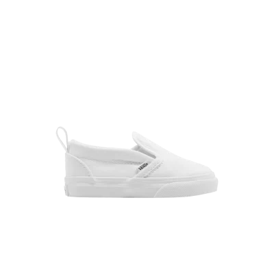 Vans Slip-On V Toddler 'Triple White'