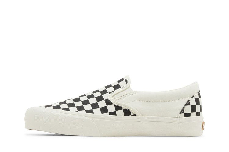 Кроссовки Vans Slip-On VR3 'Black Marshmallow Checkerboard'