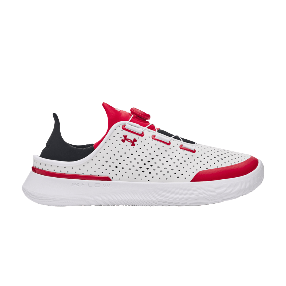 Кроссовки Under Armour SlipSpeed Leather GS 'White Red'