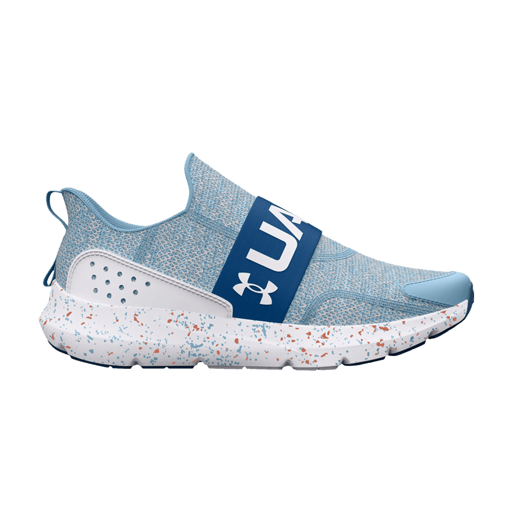 Кроссовки Under Armour Surge 3 Slip GS 'Paint Splatter'