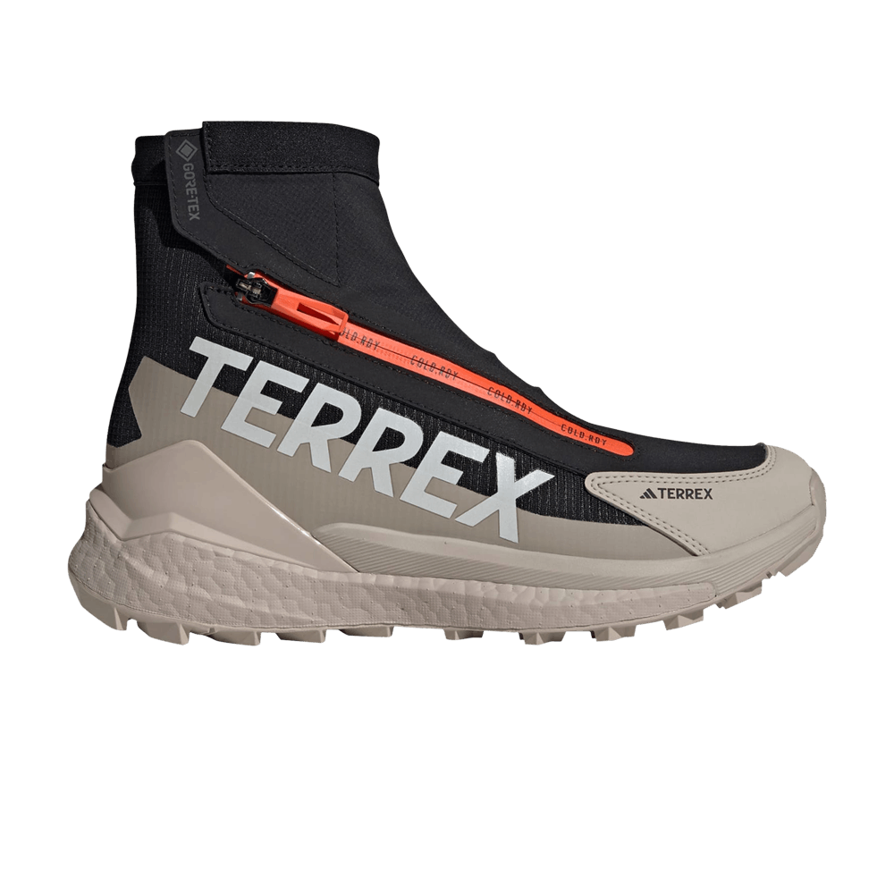 adidas Terrex Free Hiker 2 Cold.RDY GORE TEX Wonder Beige Black Orange IH5537