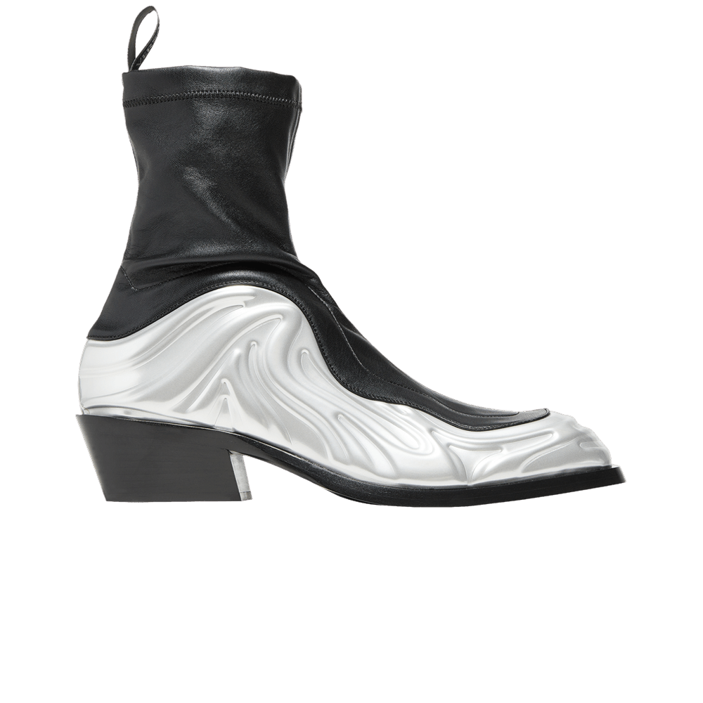 Versace Solare Boots 'Silver Black'