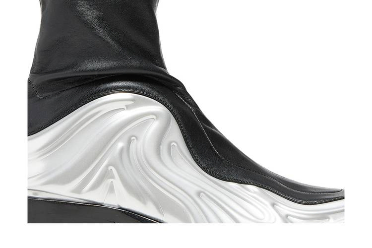Versace Solare Boots 'Silver Black'