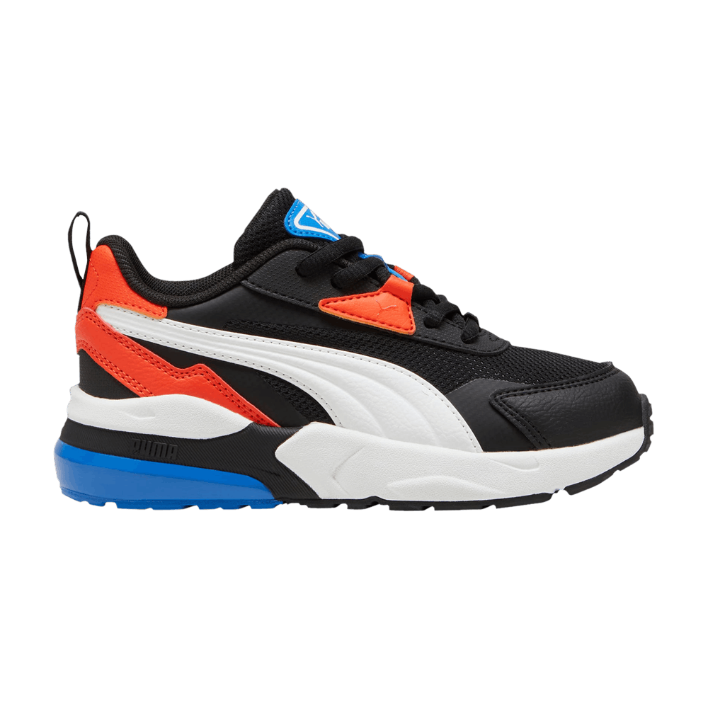 Кроссовки Puma Vis2K Little Kid 'Black Redmazing Blue'