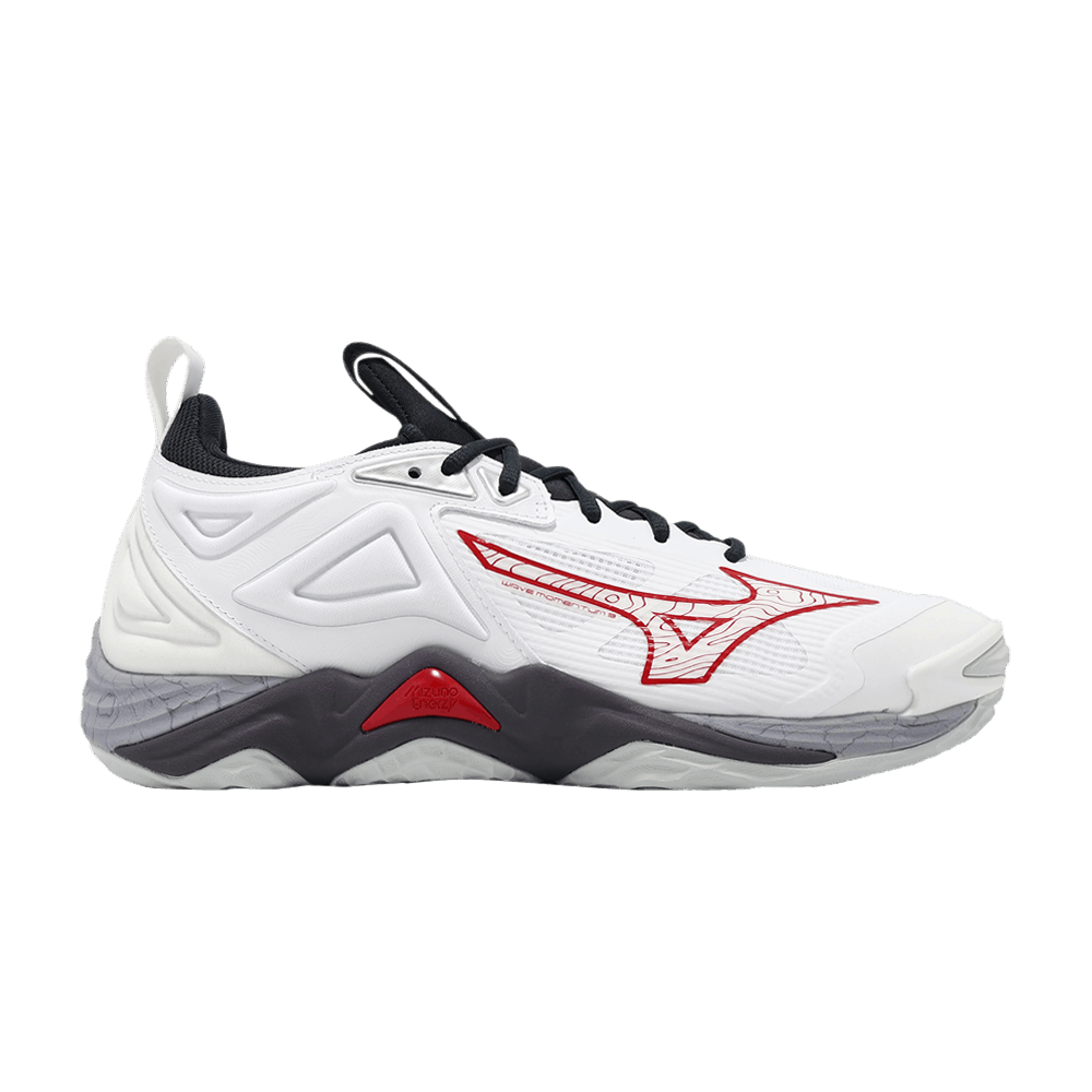 Mizuno Wave Momentum 3 White Salsa Vulcan V1GA231296