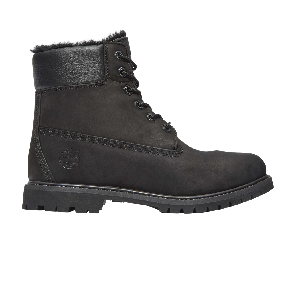 Кроссовки Timberland Wmns 6 Inch Premium Boot 'Triple Black Shearling'