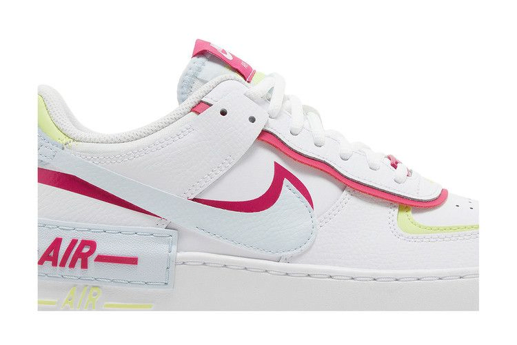 Кроссовки Nike Wmns Air Force 1 Shadow 'White Blue Tint Fireberry'