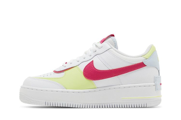 Кроссовки Nike Wmns Air Force 1 Shadow 'White Blue Tint Fireberry'