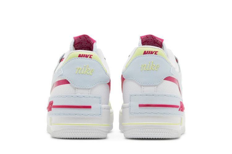 Кроссовки Nike Wmns Air Force 1 Shadow 'White Blue Tint Fireberry'