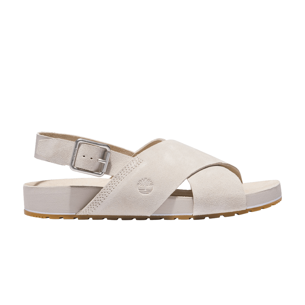 Timberland Wmns Malibu Waves Basic Backstrap Sandal 'Cream White'