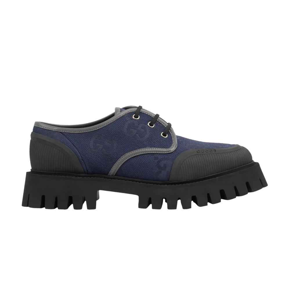 Кроссовки Gucci GG Lace Up 'Navy'