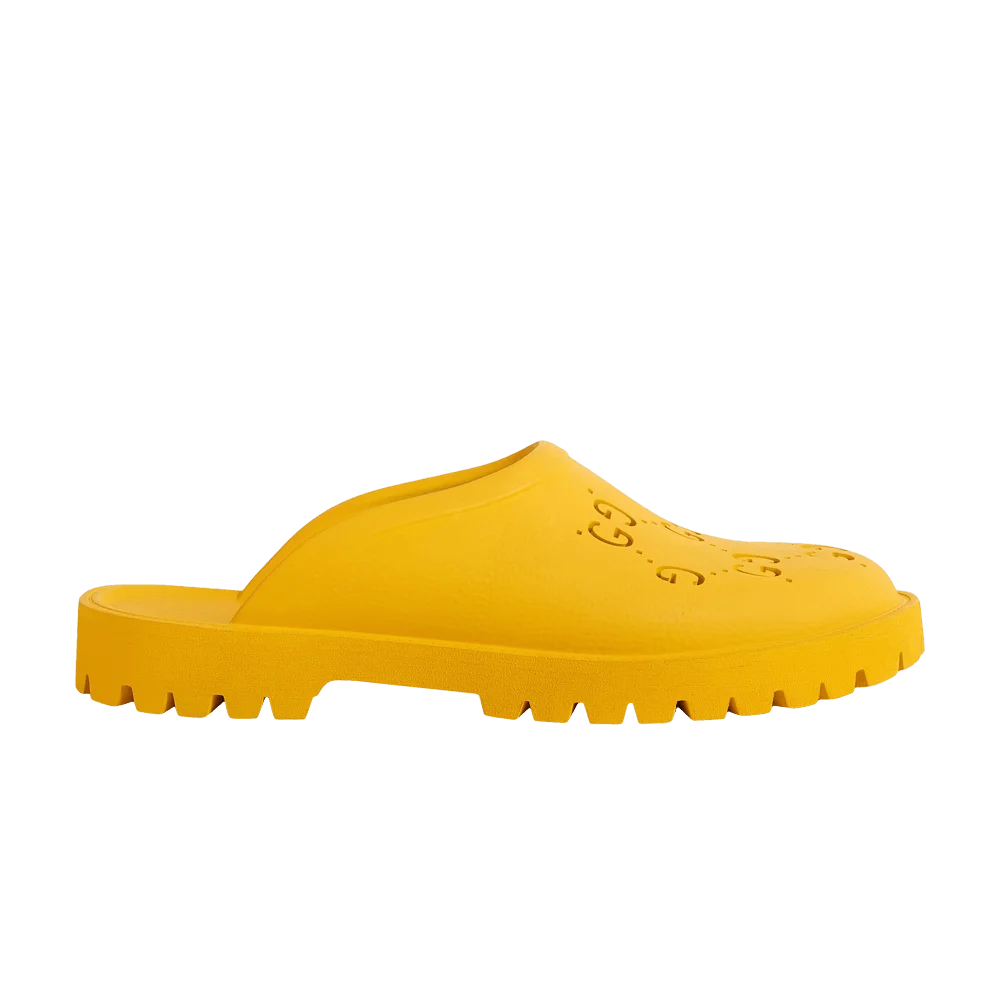 Gucci Slip On Sandal 'Yellow'