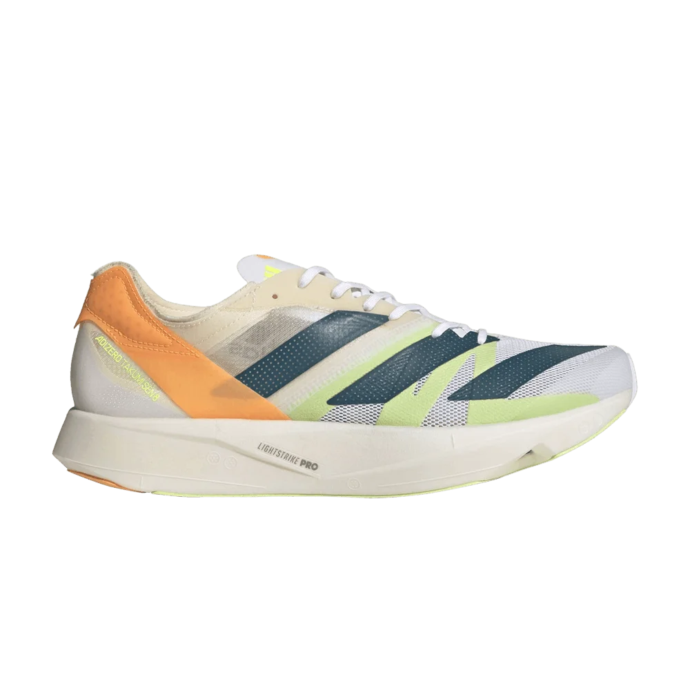Кроссовки Adidas Adizero Takumi Sen 8 'White Real Teal'