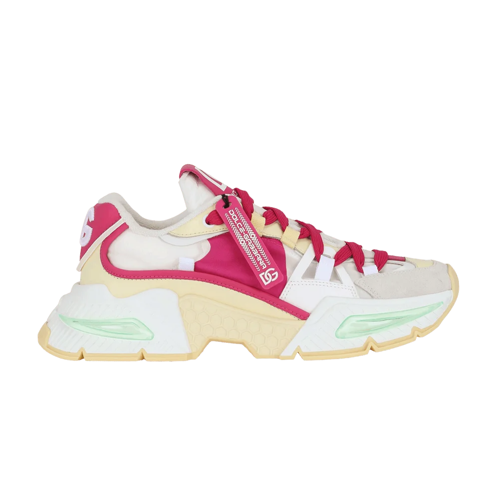 Кроссовки Dolce & Gabbana Wmns Air Master 'Pink Pale Yellow'