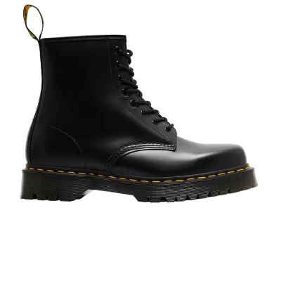 Dr. Martens 1460 Bex Squared Toe Leather Lace Up Boot 'Black'