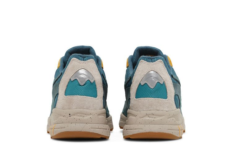 Кроссовки Saucony 3D Grid Hurricane Premium 'Green Orange'