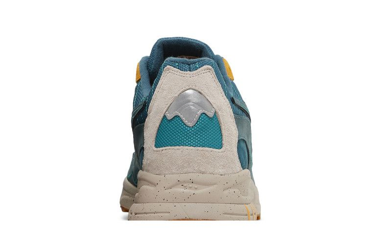 Кроссовки Saucony 3D Grid Hurricane Premium 'Green Orange'