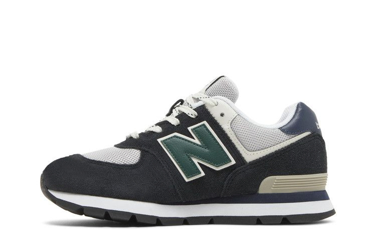 Кроссовки New Balance 574 Big Kid 'Black Nightwatch Green'