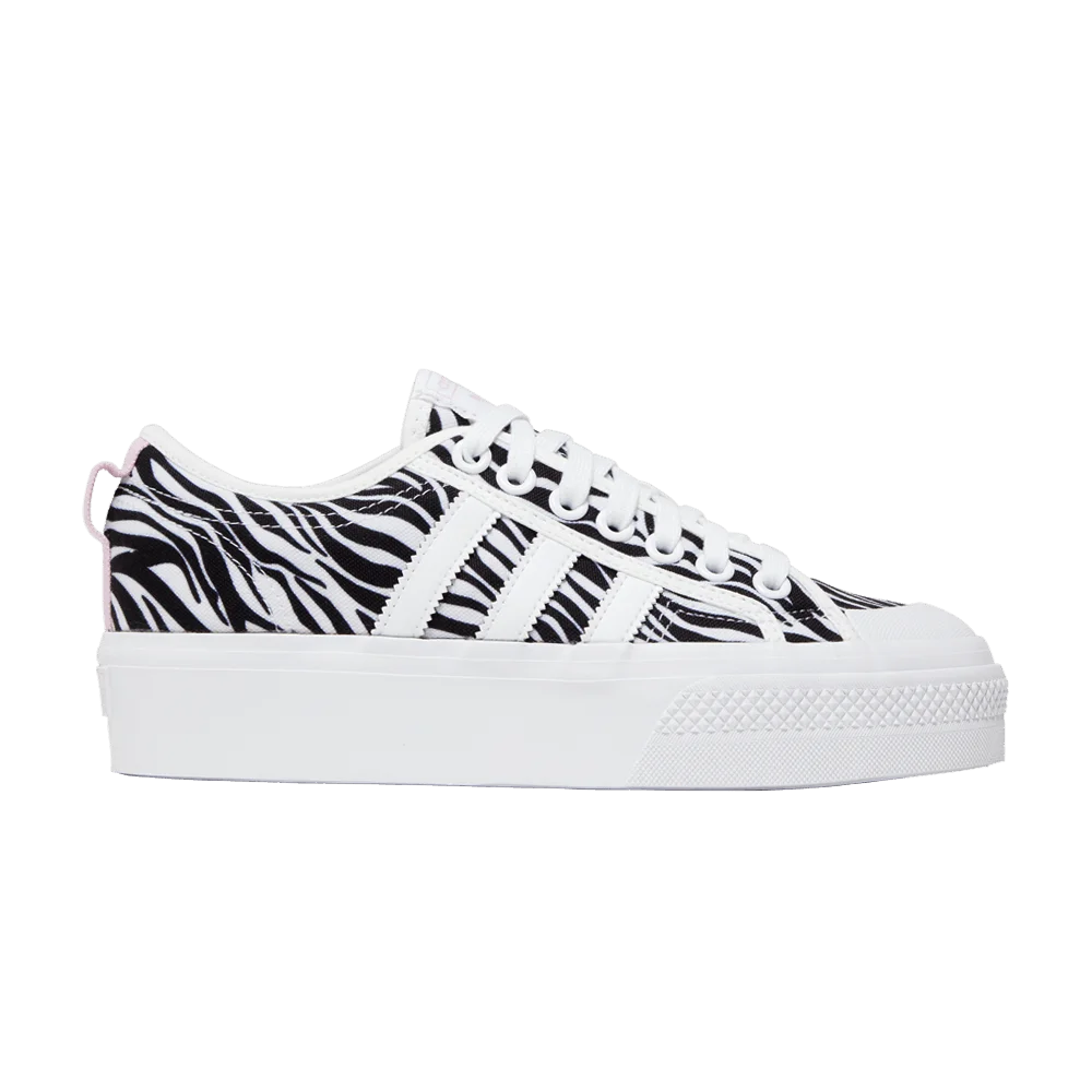 Adidas Wmns Nizza Platform 'Zebra'
