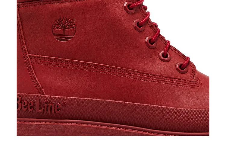 Bee Line x Timberland Wmns 6 Inch Rubber-Toe Waterproof Boot 'Red'