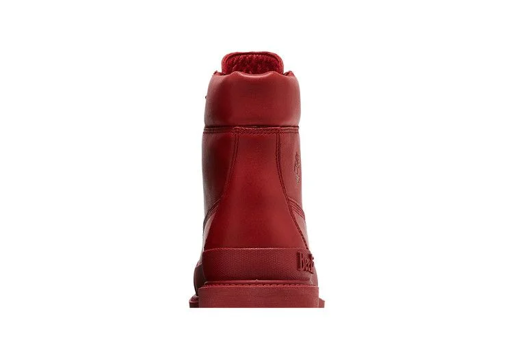 Bee Line x Timberland Wmns 6 Inch Rubber-Toe Waterproof Boot 'Red'