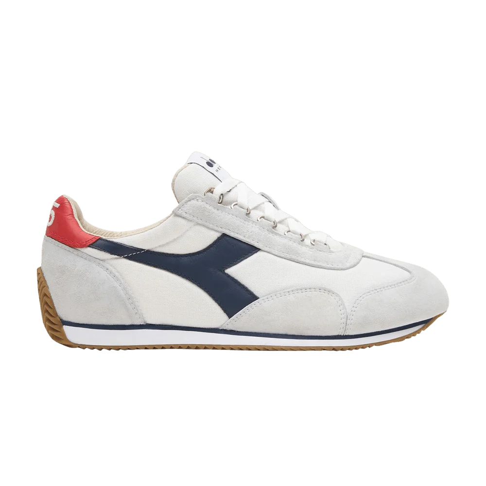 Diadora Equipe H Canvas Stone Wash 'White Blue Denim Gum'