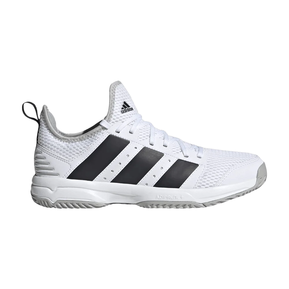 Кроссовки Adidas Stabil J 'White Black Grey'