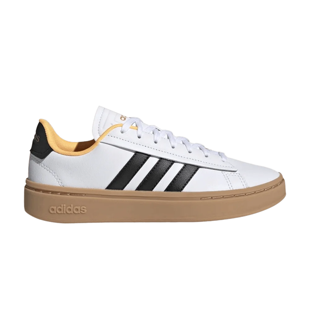 Кроссовки Adidas Wmns Grand Court Alpha 'White Flash Orange'