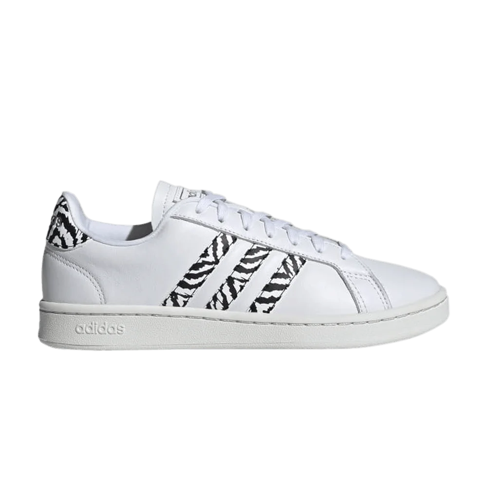 Кроссовки Adidas Wmns Grand Court 'Zebra'