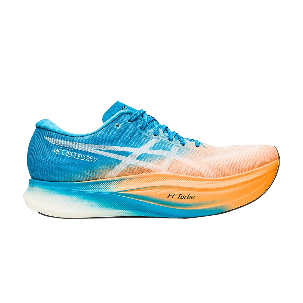 Кроссовки Asics Metaspeed Sky+ 'Orange Pop Island Blue'