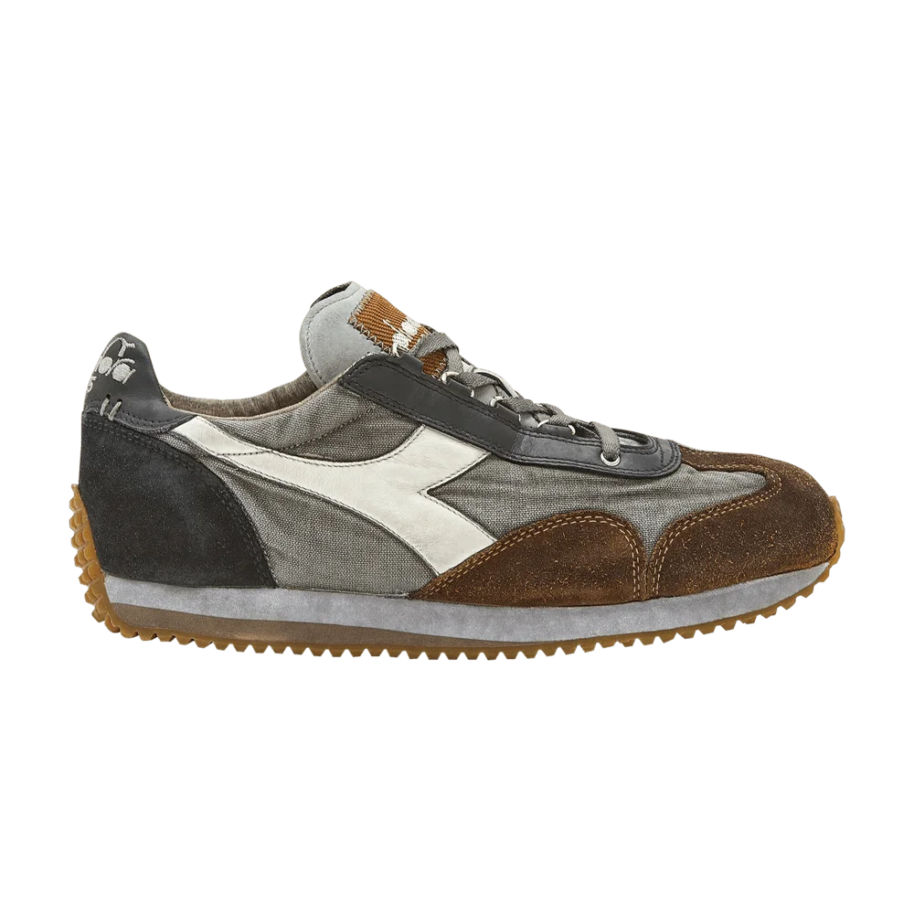 Кроссовки Diadora Equipe H Dirty Stone Wash Evo 'Brown High Rise'