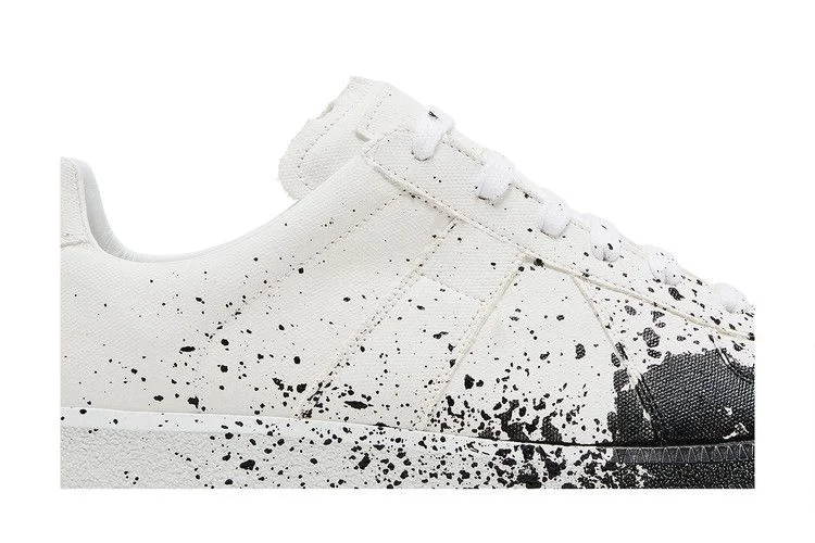 Кроссовки Maison Margiela Replica 'Paint Splatter - White Black'