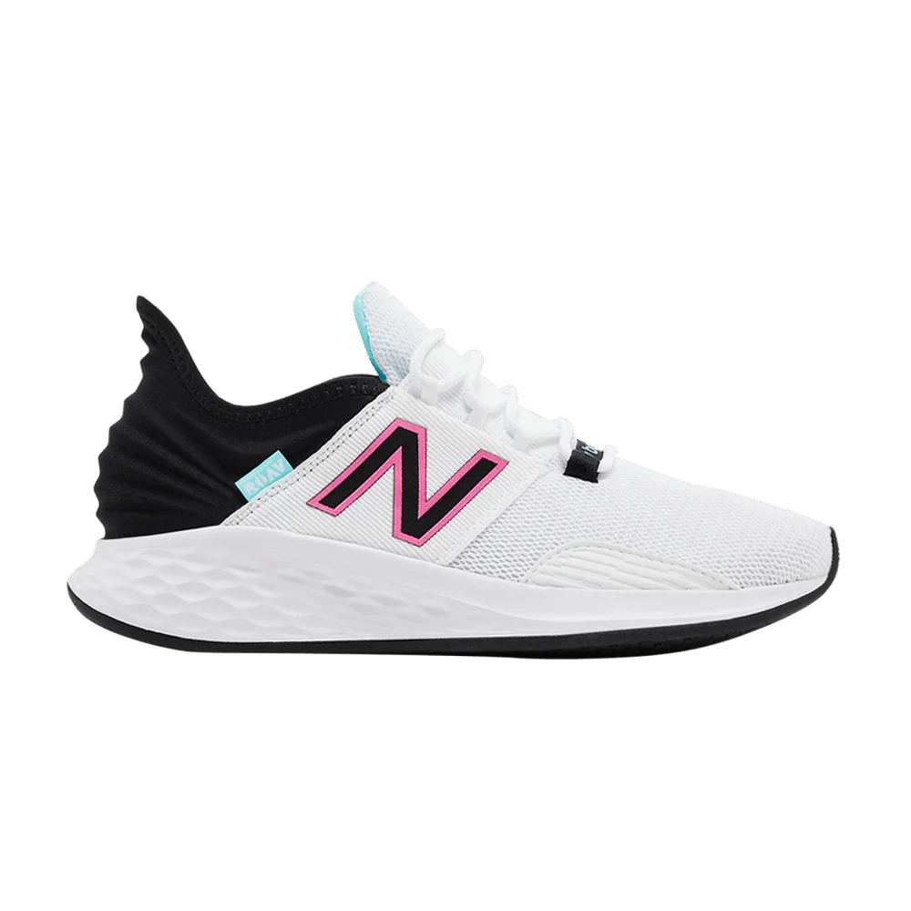 Кроссовки New Balance Wmns Fresh Foam Roav 'White Black Surf'