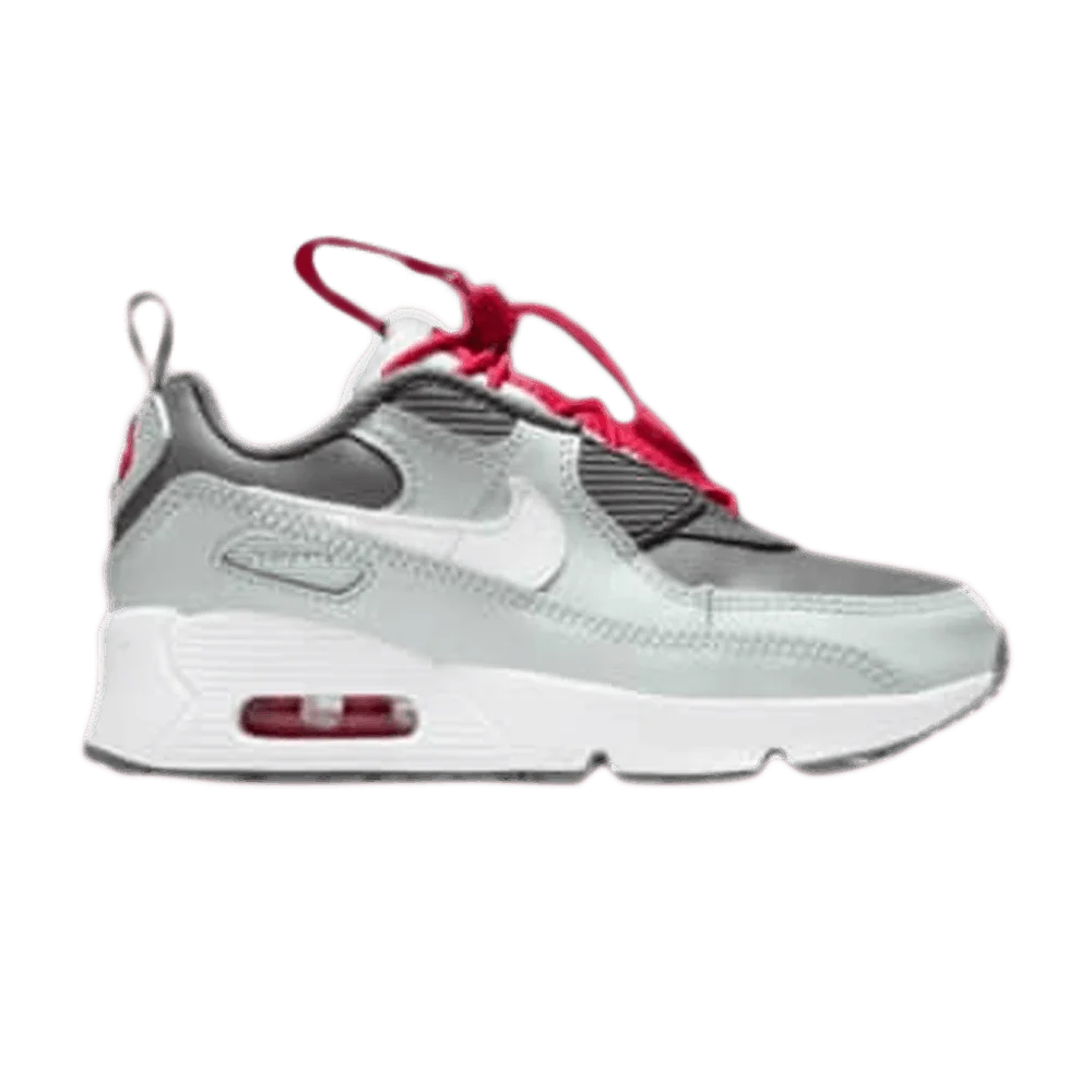 Кроссовки Nike Air Max 90 Toggle PS 'Flat Pewter White'