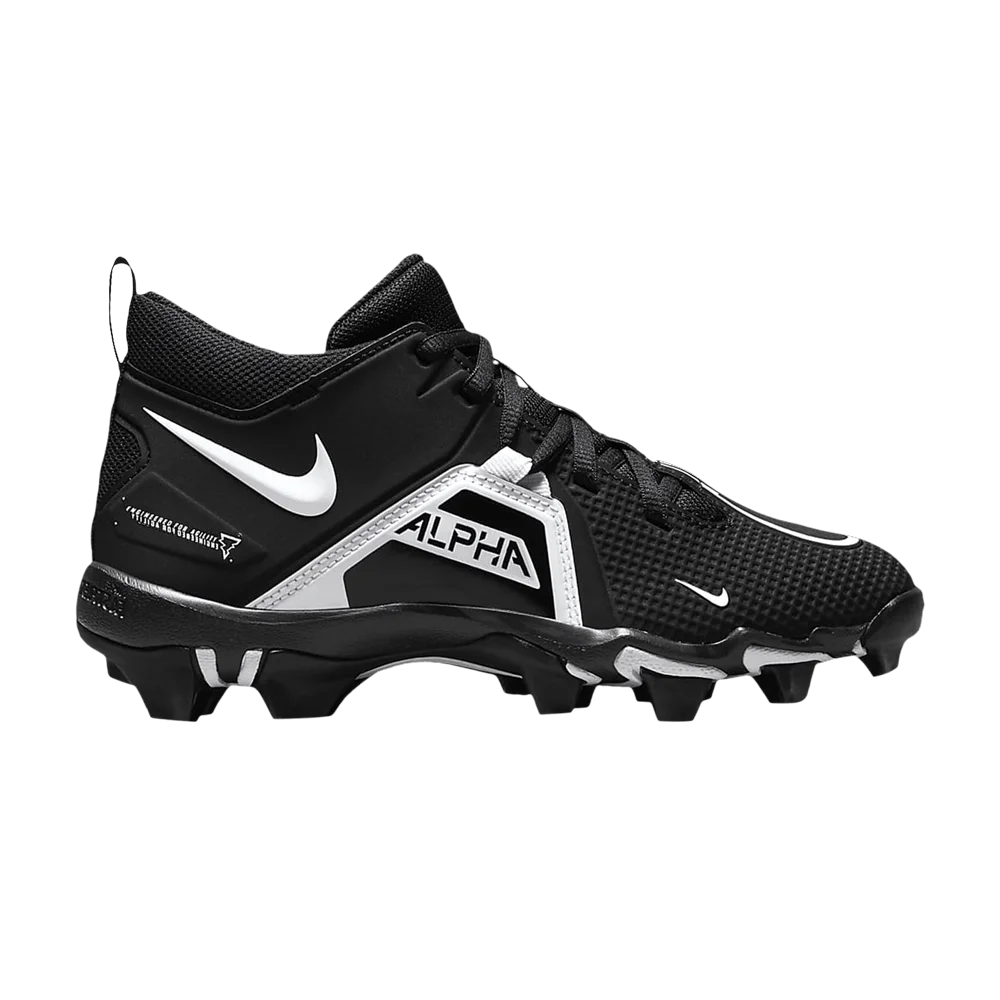 Кроссовки Nike Alpha Menace 3 Shark Wide GS 'Black White'