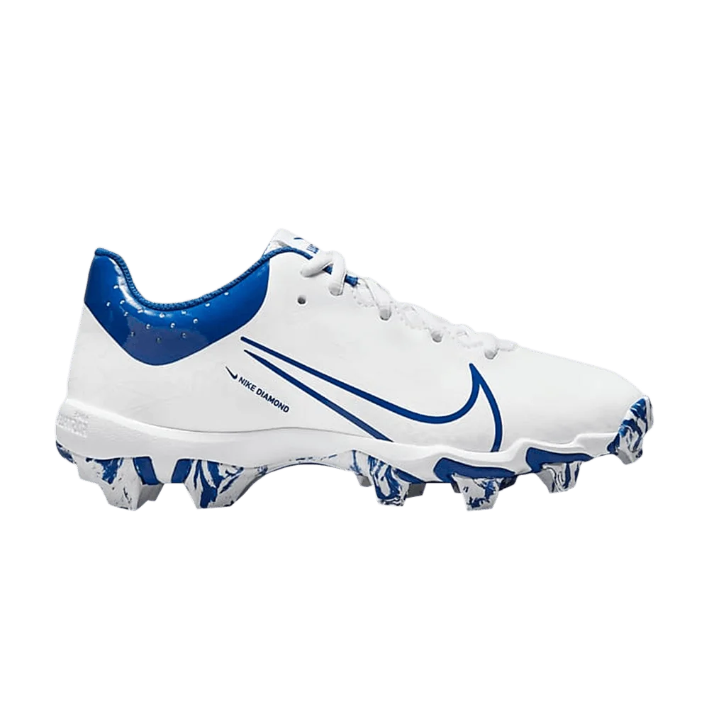 Кроссовки Nike Hyperdiamond 4 Keystone GG 'White Racer Blue'