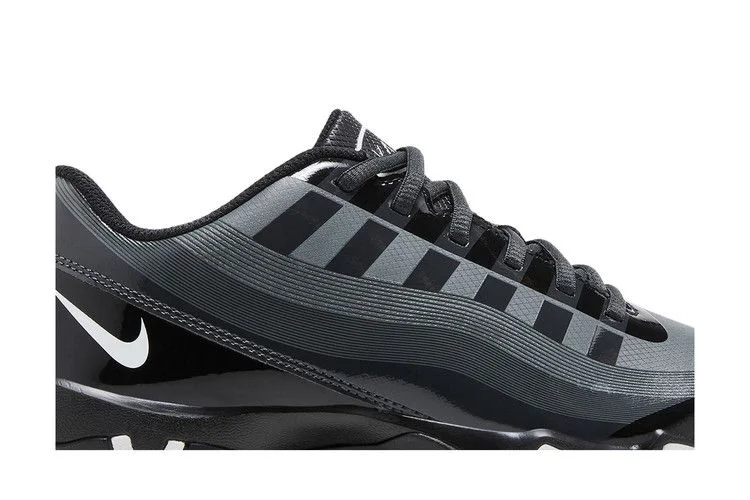 Кроссовки Nike Vapor Edge Shark GS 'Black Dark Smoke Grey'