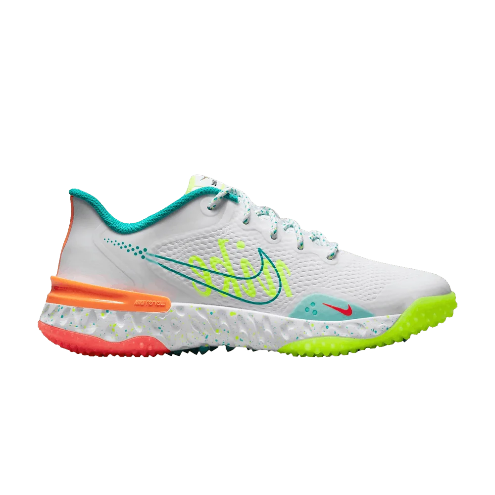 Кроссовки Nike Wmns Alpha Huarache Elite 3 Turf 'White Turbo Green'