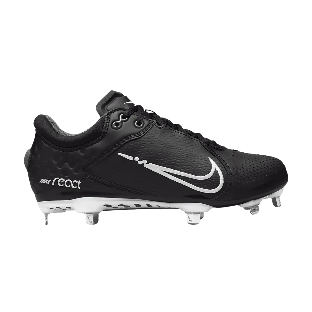 Кроссовки Nike Wmns Hyperdiamond 4 Elite 'Black Dark Grey'