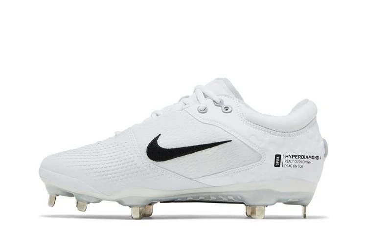Кроссовки Nike Wmns Hyperdiamond 4 Elite 'White Black'