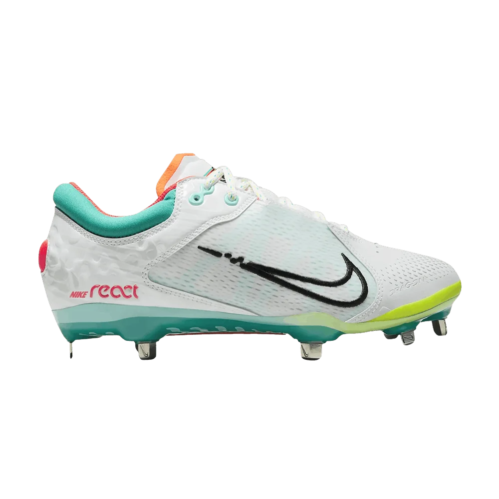 Кроссовки Nike Wmns Hyperdiamond 4 Elite 'White Turbo Green'
