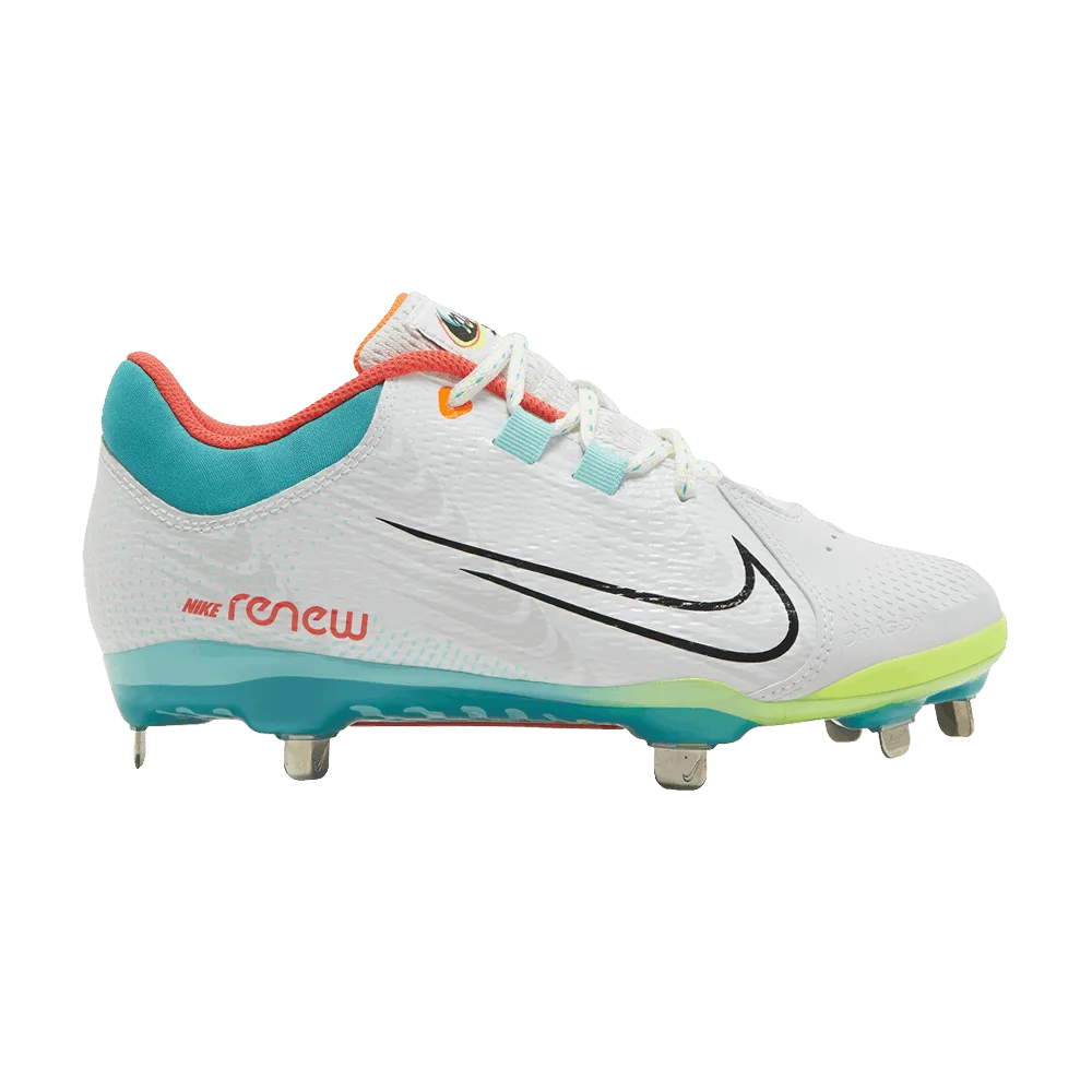 Кроссовки Nike Wmns Hyperdiamond 4 Pro 'White Turbo Green'