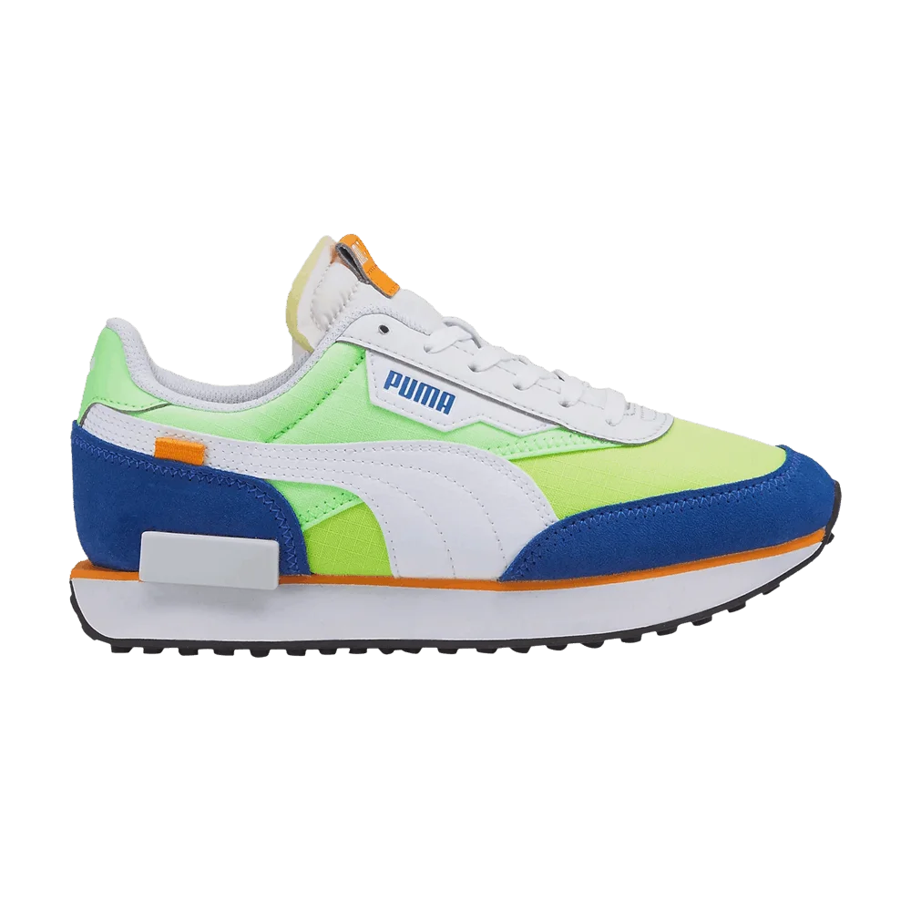 Кроссовки Puma Future Rider Play On Jr 'White Fizzy Lime'
