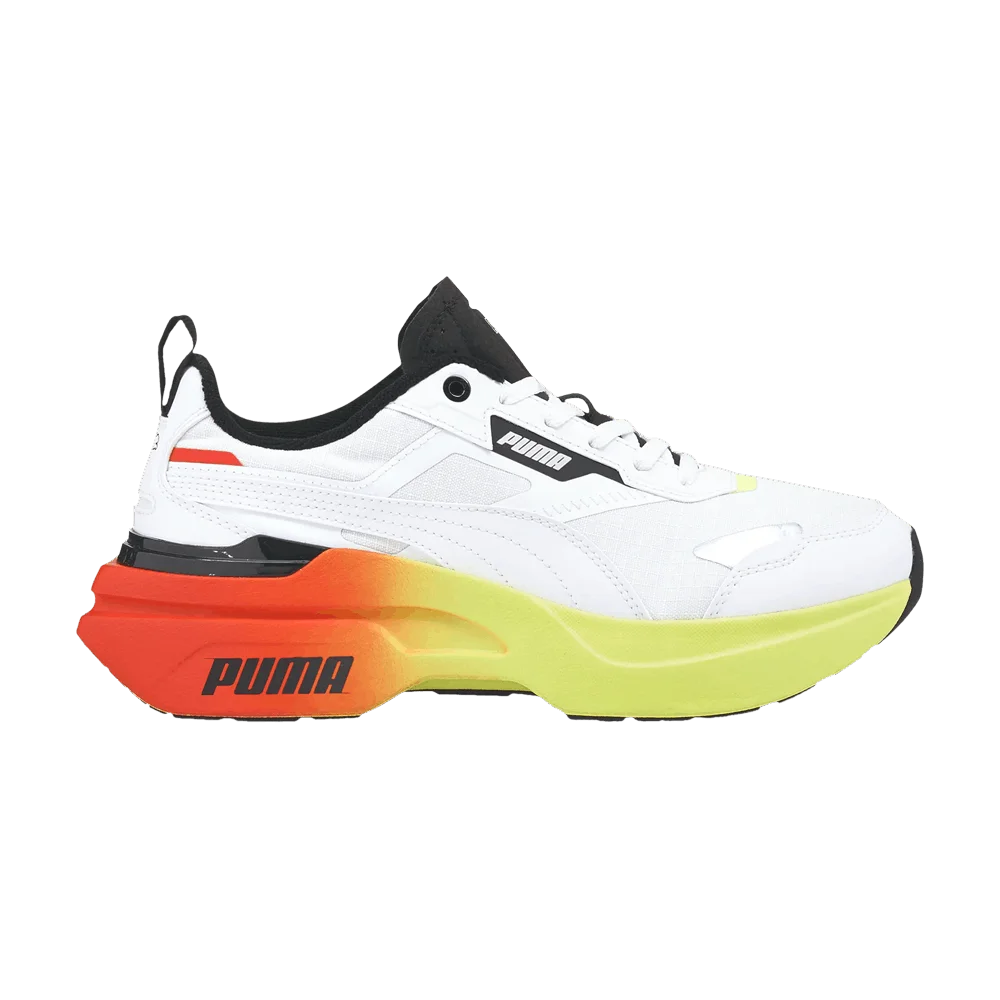 Кроссовки Puma Wmns Kosmo Rider 'Gradient - White Fizzy Yellow'