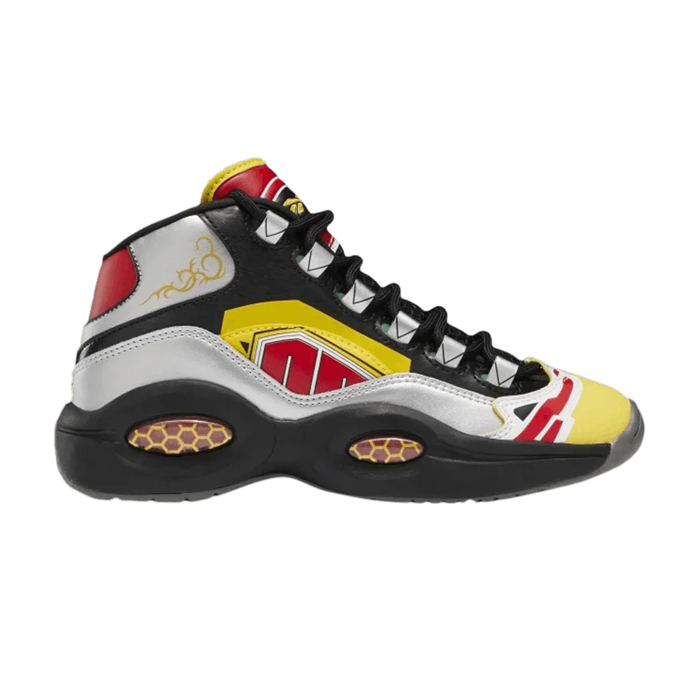 Кроссовки Reebok Power Rangers x Question Mid Big Kid 'Megazord Battle Mode!'