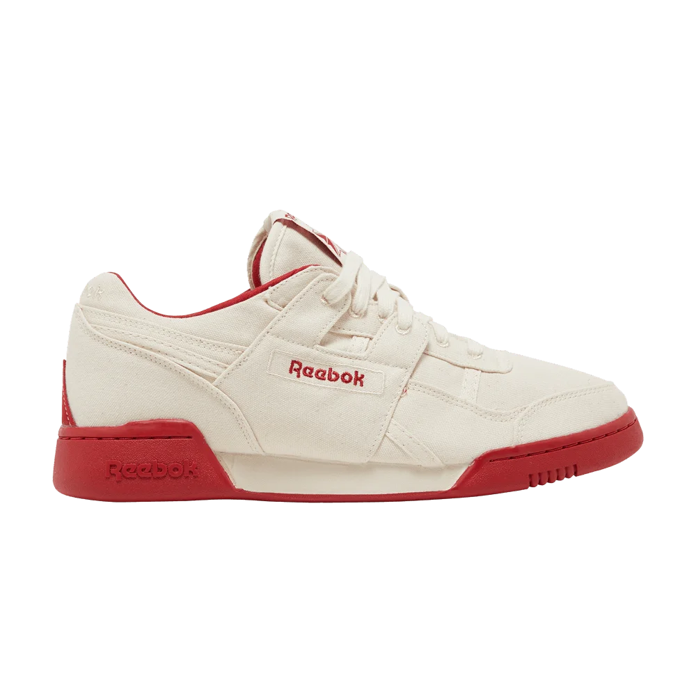 Кроссовки Reebok Workout Plus 'Chalk Flash Red'