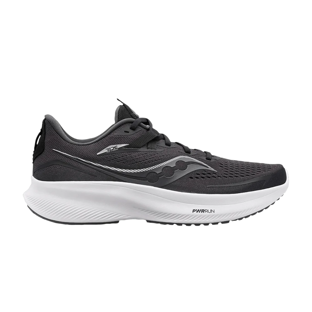 Кроссовки Saucony Ride 15 'Black White'